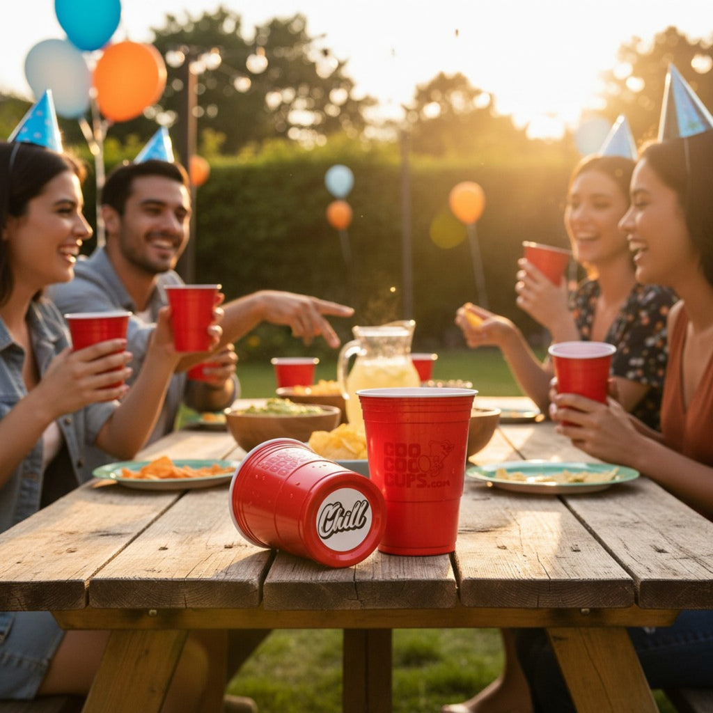 CooCoo Cups® 16oz "Chill" Party Cups - 50 Count