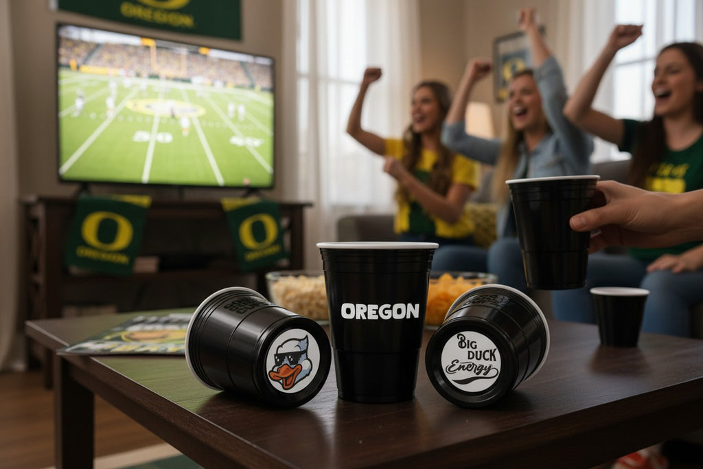CooCoo Cups® 16oz Oregon "Cool Duck & Big Duck Energy" Party Cups - 50 Count
