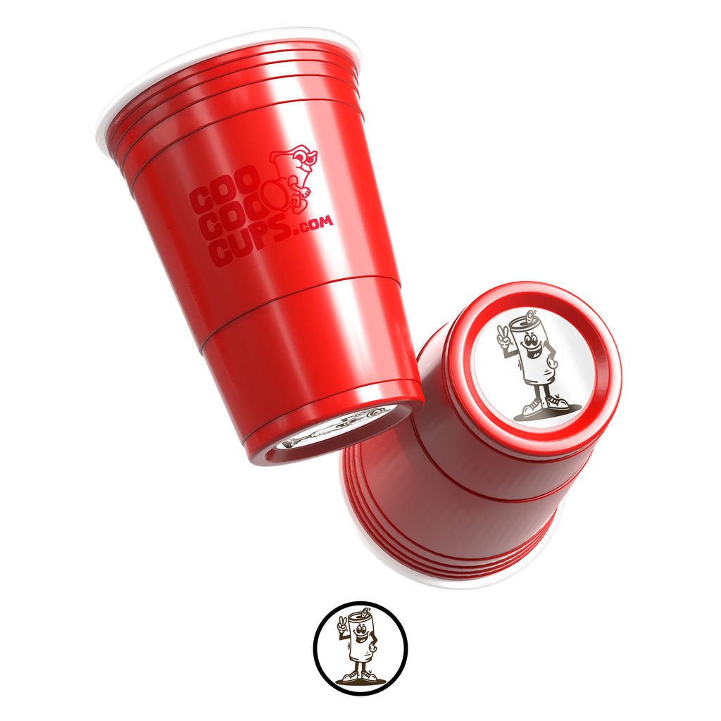 CooCoo Cups® 16oz "Beer Can Peace" Party Cups - 50 Count