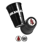 CooCoo Cups® 16oz Arkansas "Hog Wild & Fire Hog" Party Cups - 50 Count
