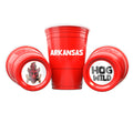 CooCoo Cups® 16oz Arkansas "Hog Wild & Fire Hog" Party Cups - 50 Count