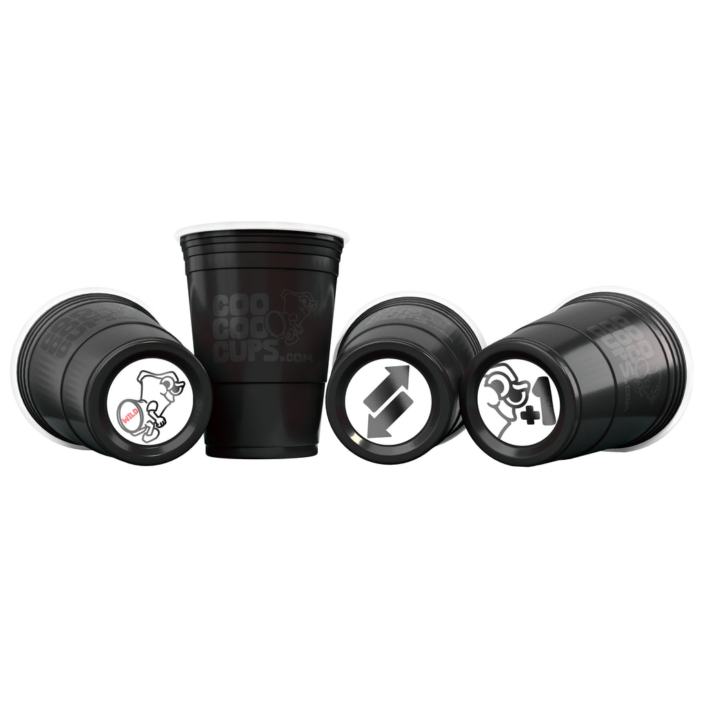 CooCoo Cups® Ultimate Flipping & Matching Drinking Game - 50 Count