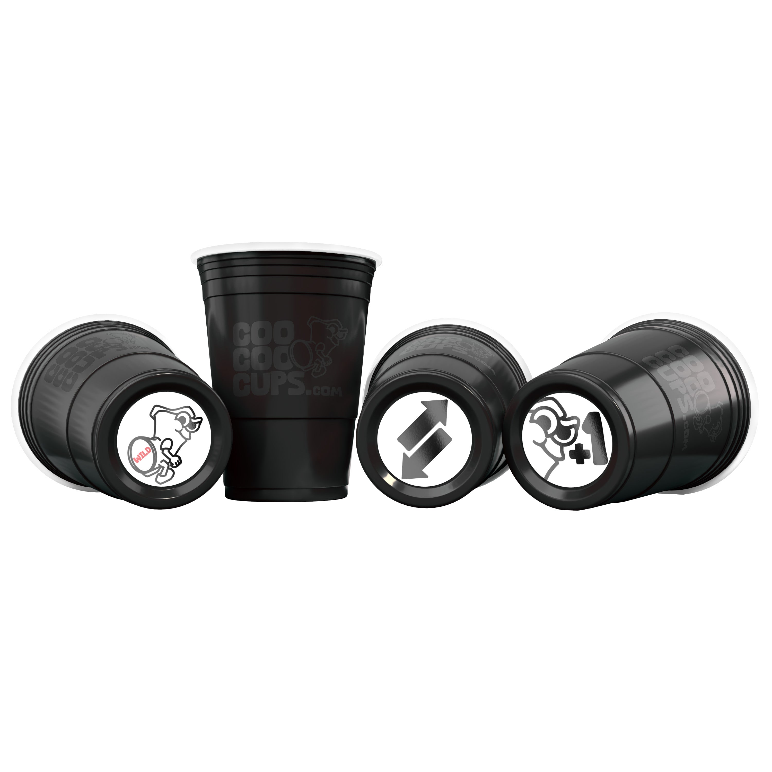 CooCoo Cups® Ultimate Flipping & Matching Drinking Game - 50 Count