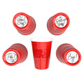 CooCoo Cups® 16oz "Hi, Bye, Good Day, SaturYay" Party Cups - 50 Count