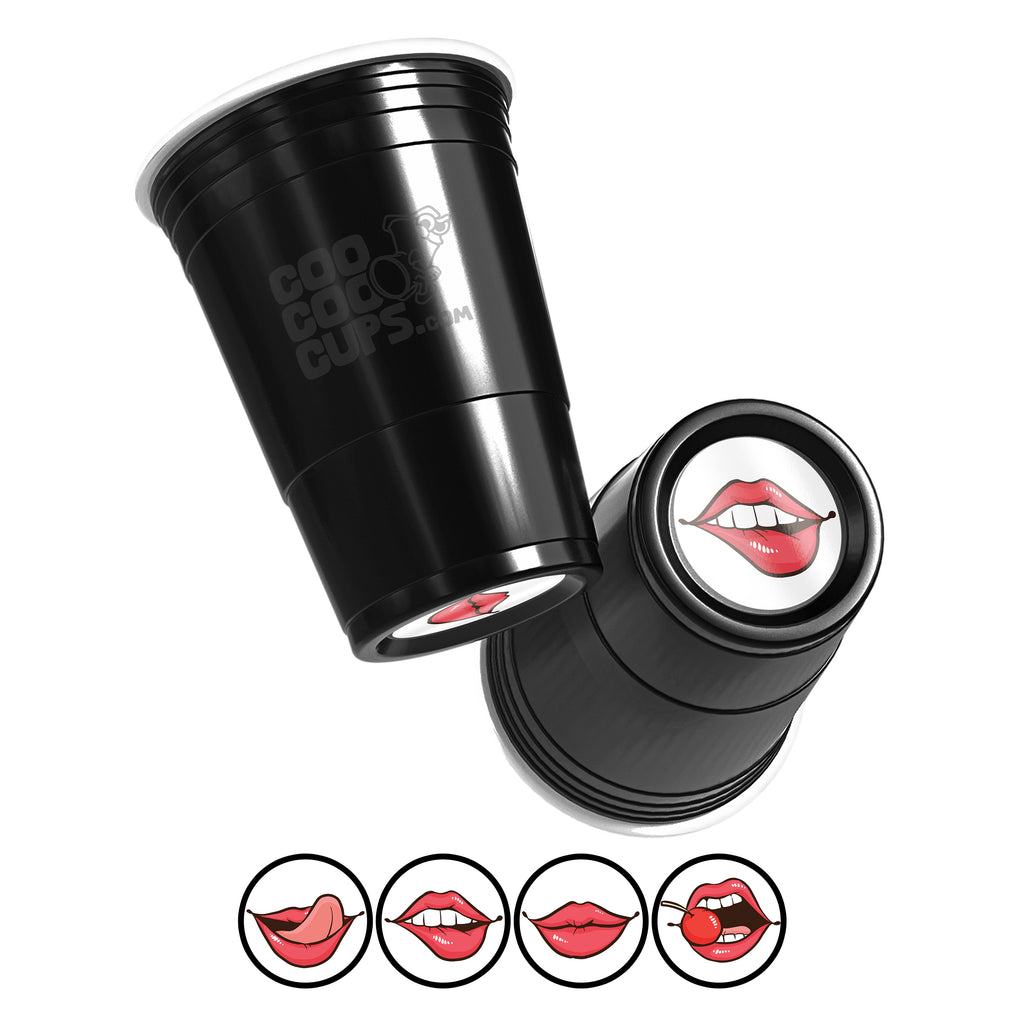 CooCoo Cups® 16oz Lips Party Cups - 50 Count
