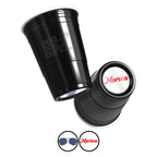 CooCoo Cups® 16oz USA Star Glasses & 'Merica Party Cups - 50 Count