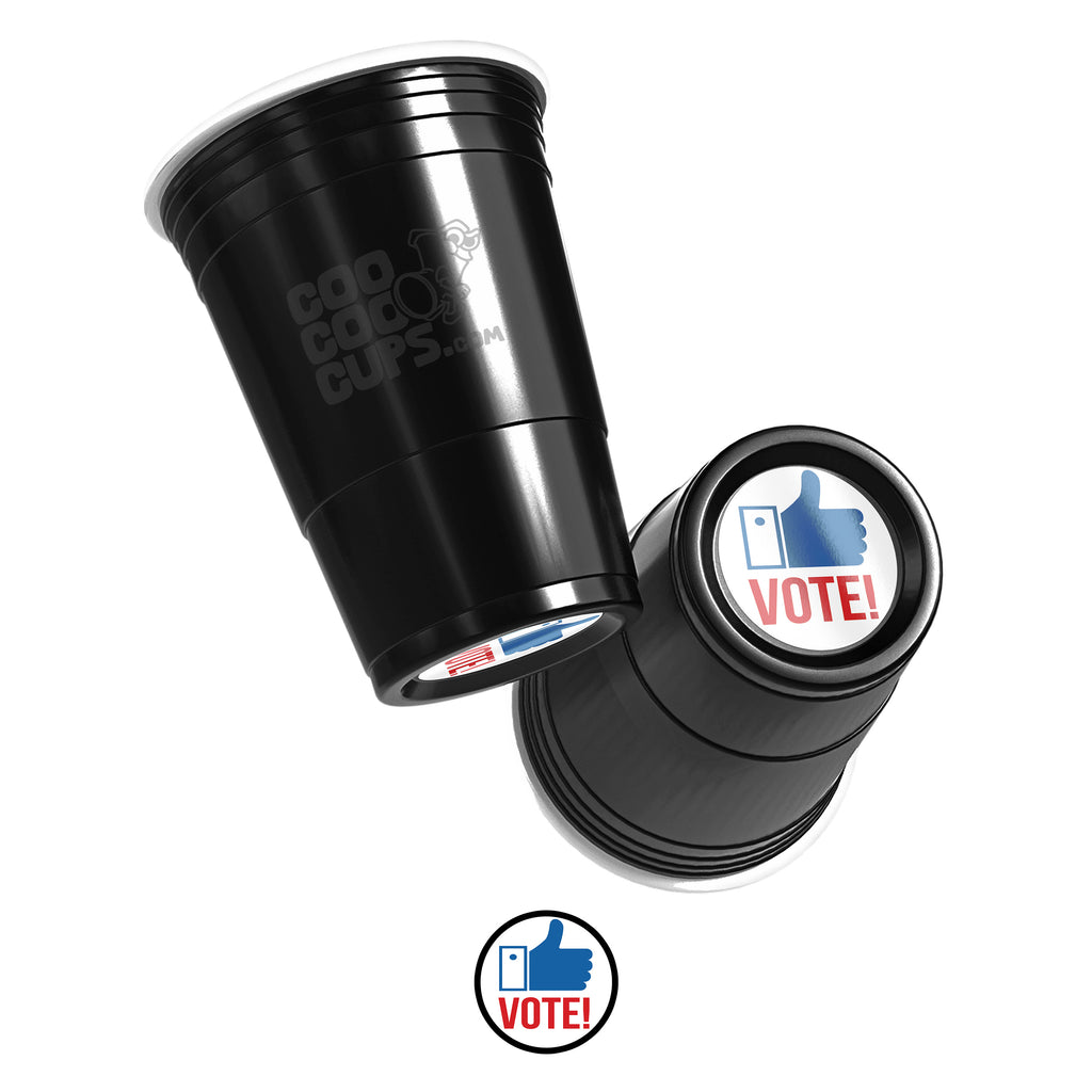 CooCoo Cups® 16oz "VOTE!" Party Cups - 50 Count