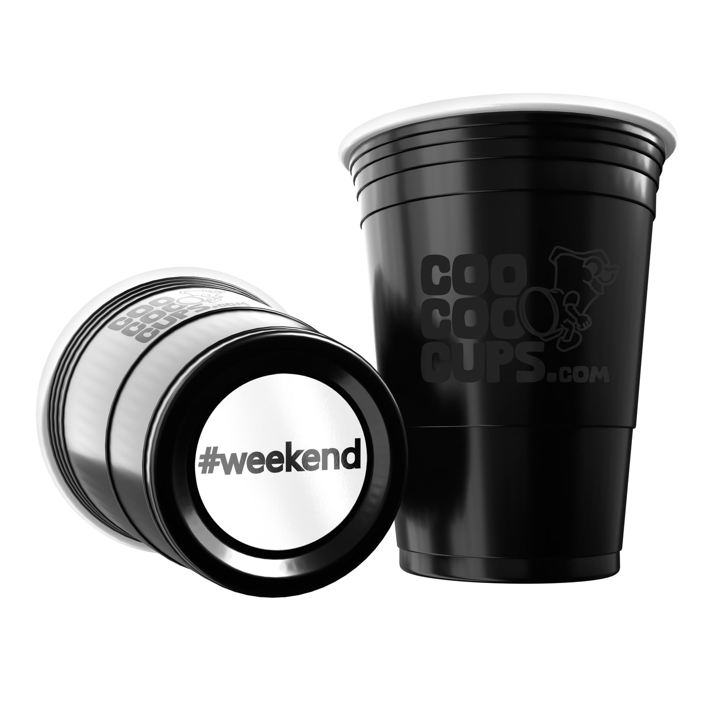 CooCoo Cups® 16oz "#weekend" Party Cups - 50 Count