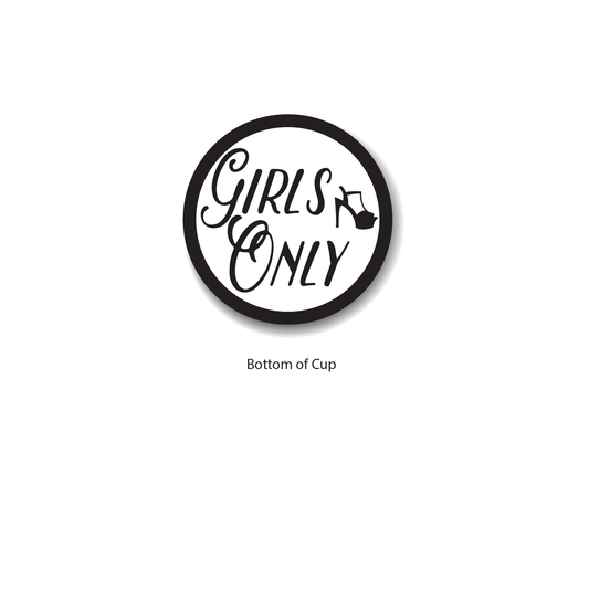 Girls Only - 16 oz Party Cups (50 Count)