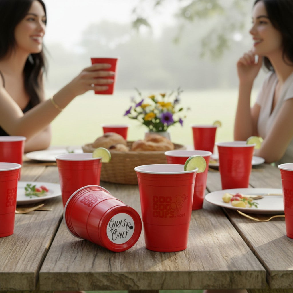 CooCoo Cups® 16oz "Girls Only" Party Cups - 50 Count