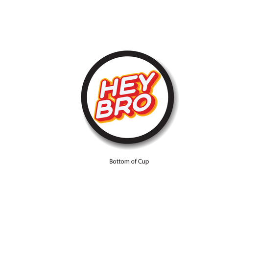 Hey Bro - 16 oz Party Cups (50 Count)