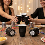 CooCoo Cups® 16oz "Hi, Bye, Good Day, SaturYay" Party Cups - 50 Count