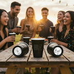 CooCoo Cups® 16oz "Hi, Bye, Good Day, SaturYay" Party Cups - 50 Count