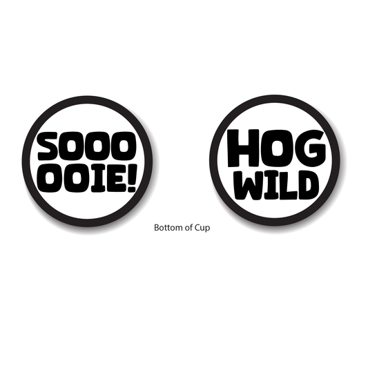 Arkansas Sooooie & Hog Wild - 16 oz Party Cups (50 Count)