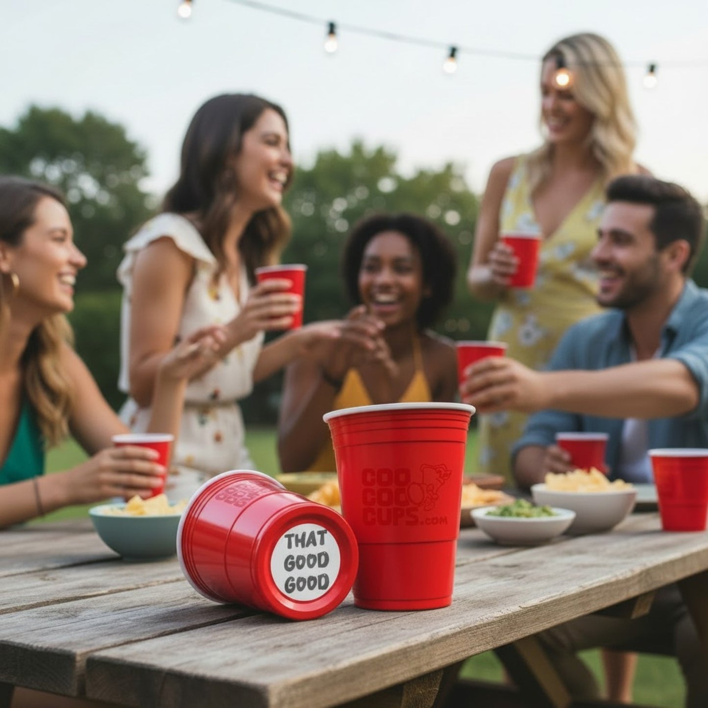 CooCoo Cups® 16oz "THAT GOOD GOOD" Party Cups - 50 Count
