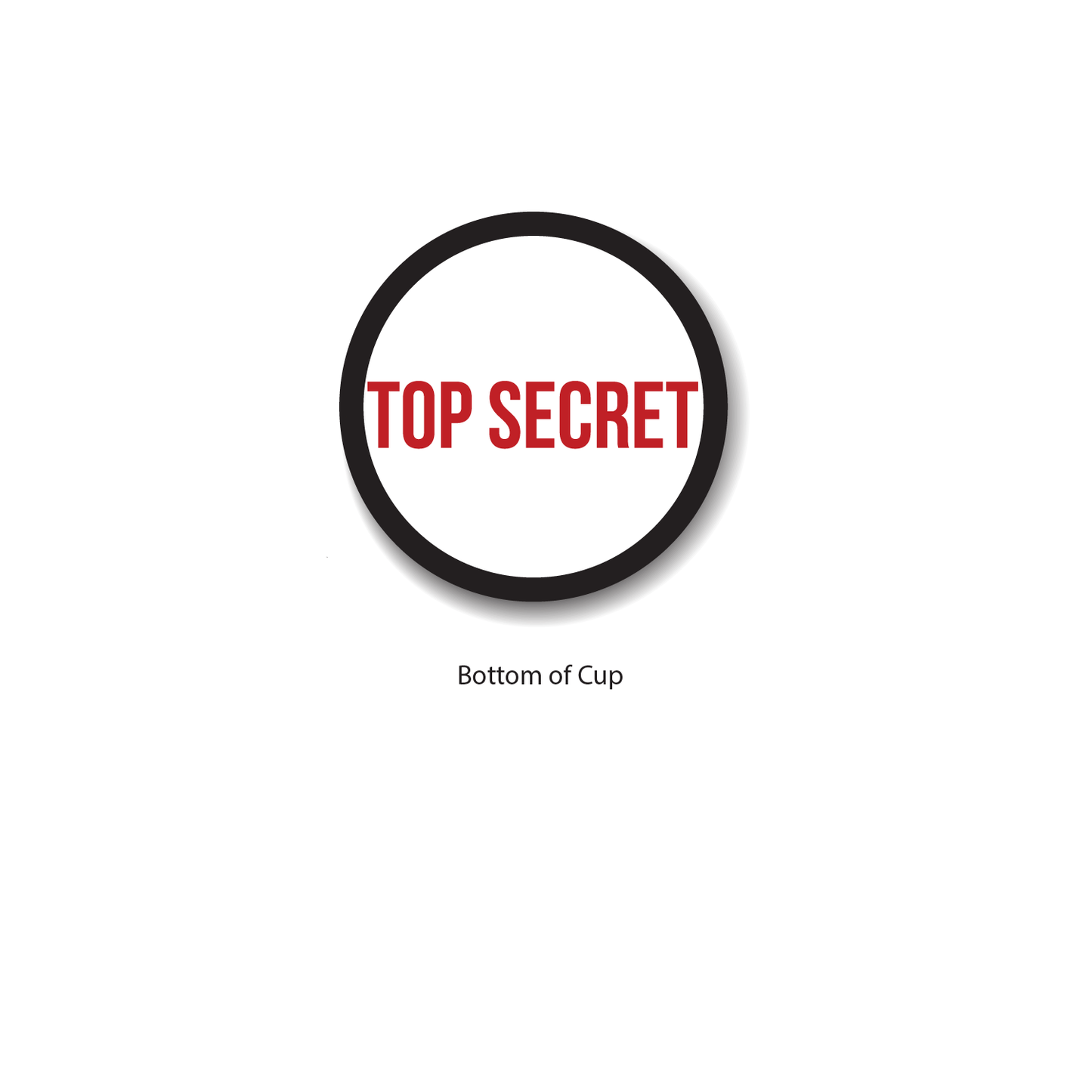 Top Secret - 16 oz Party Cups (50 Count)