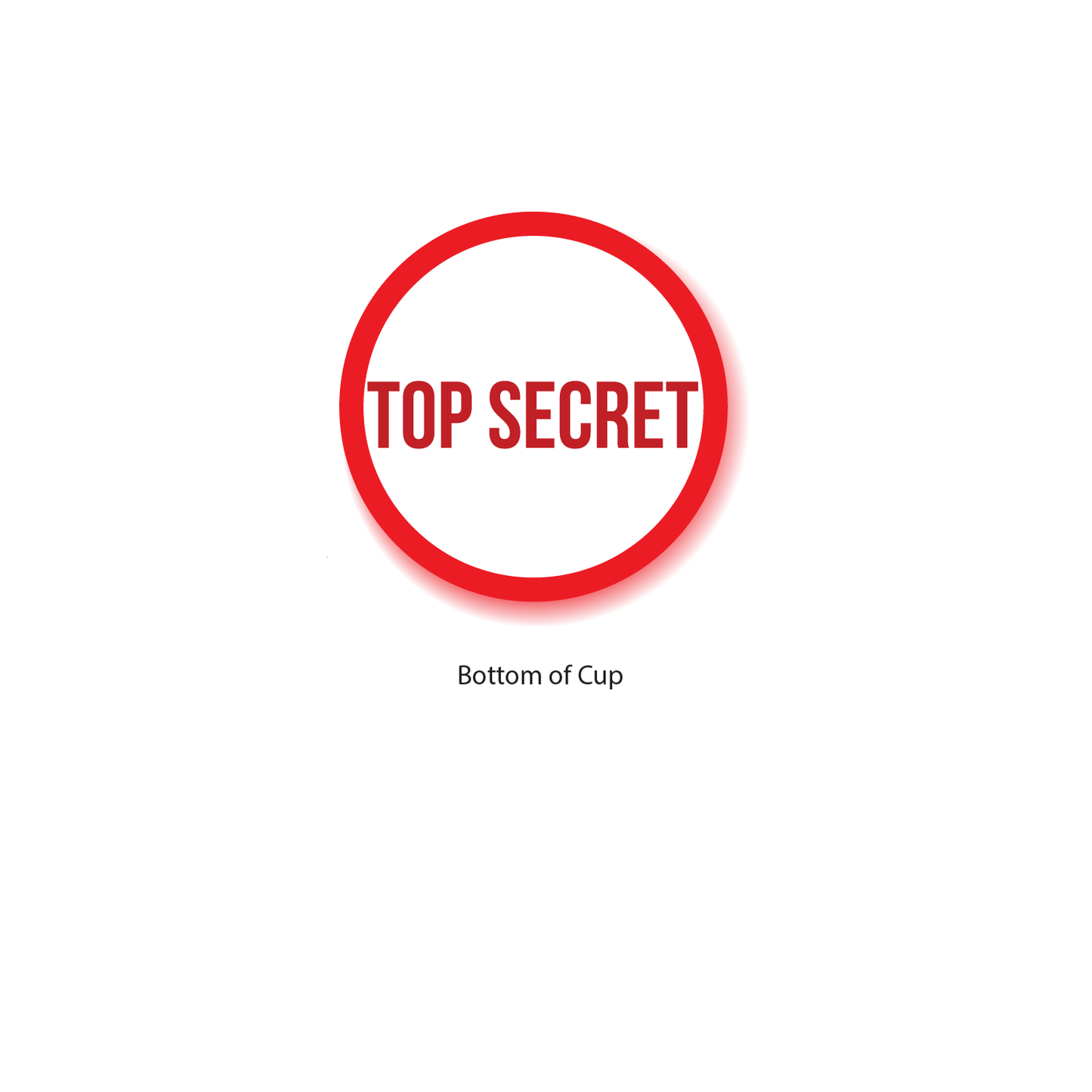 Top Secret - 16 oz Party Cups (50 Count)