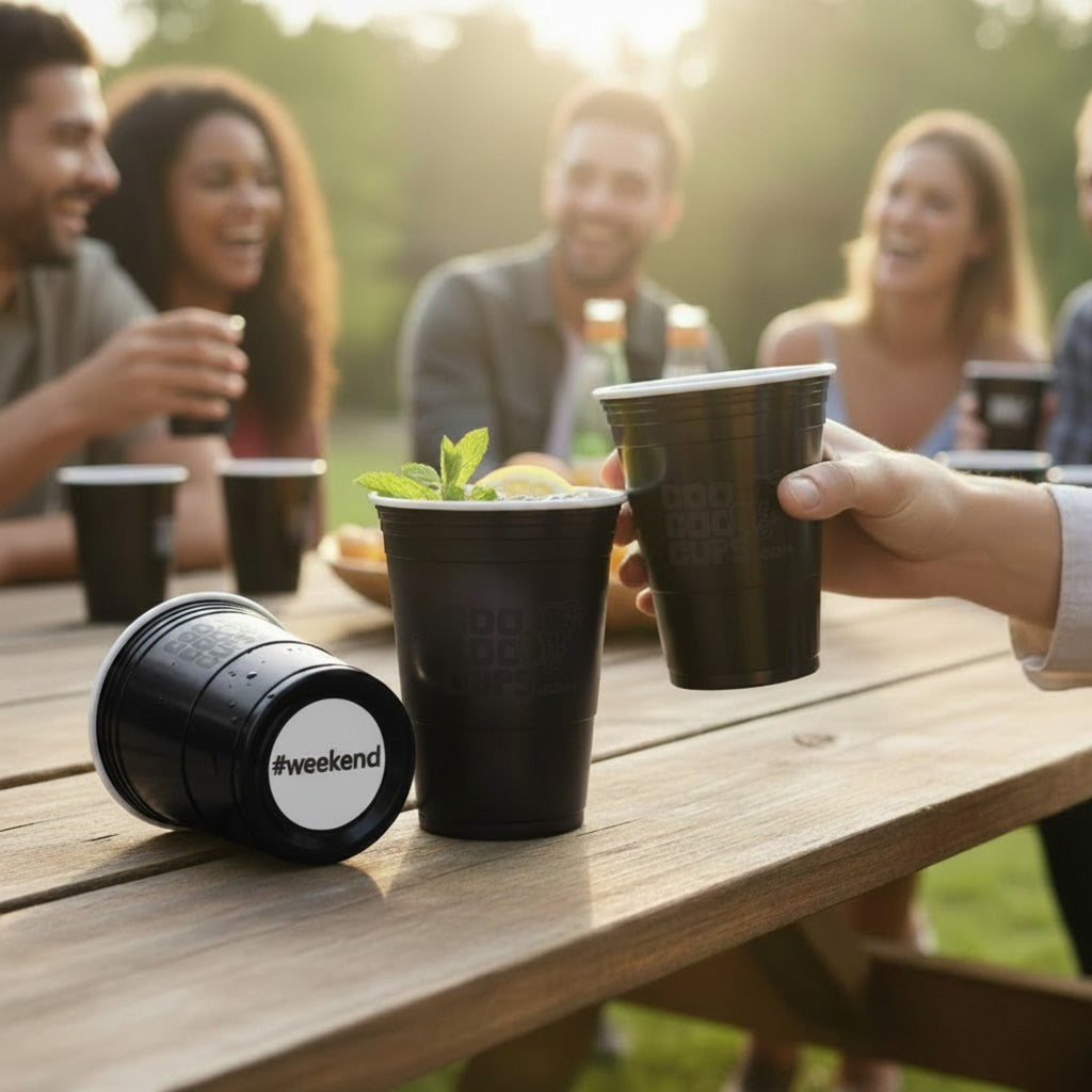 CooCoo Cups® 16oz "#weekend" Party Cups - 50 Count