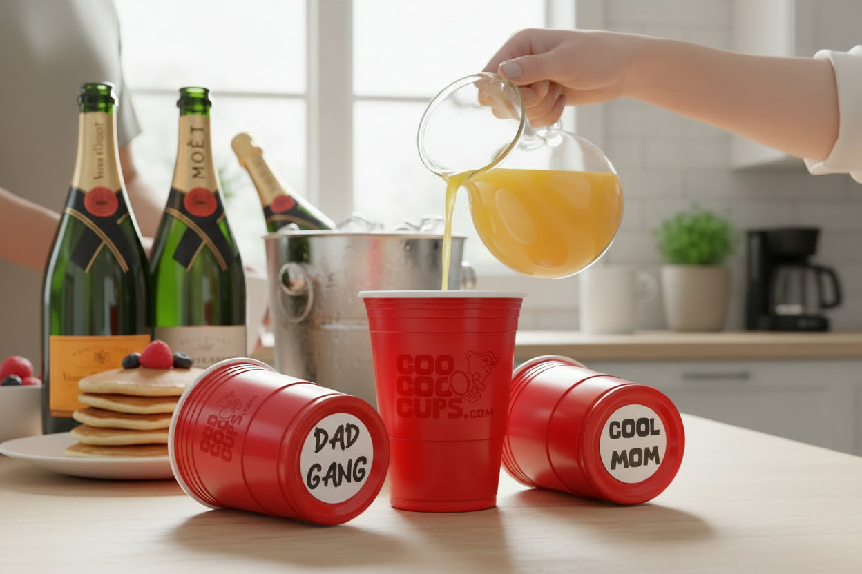 CooCoo Cups® 16oz Dad Gang & Cool Mom Party Cups - 50 Count